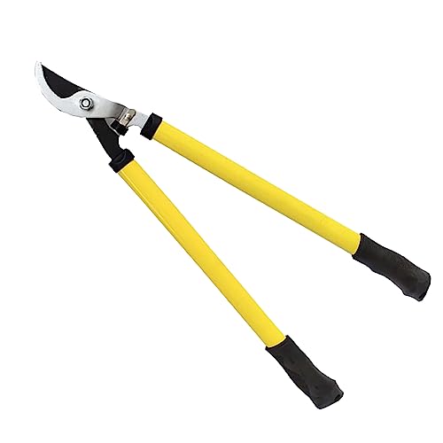 Rcniso Cortador de Ramas Altas, Gatillo Telescópico de Acero, Tijeras de Jardinería, Tijeras de Podar para Cortar Arbustos