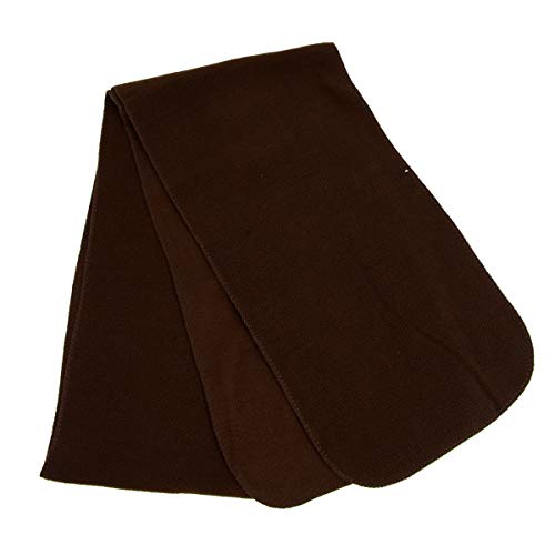 boxed-gifts Winter Polyester Fleece Scarf for Men and Women. Solid Colors3