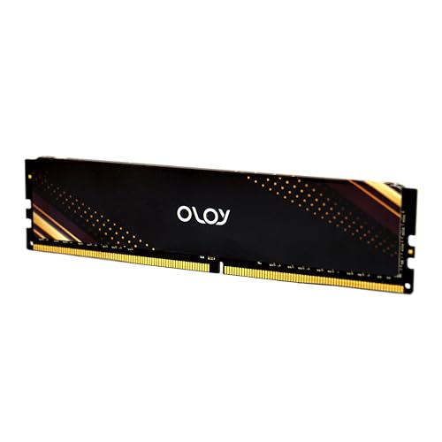 Image of OLOy DDR4 RAM 16GB (1x16GB) Black Saturn 2666 MHz CL19 1.2V 288-Pin Desktop UDIMM (MD4U1626190BB1SB)