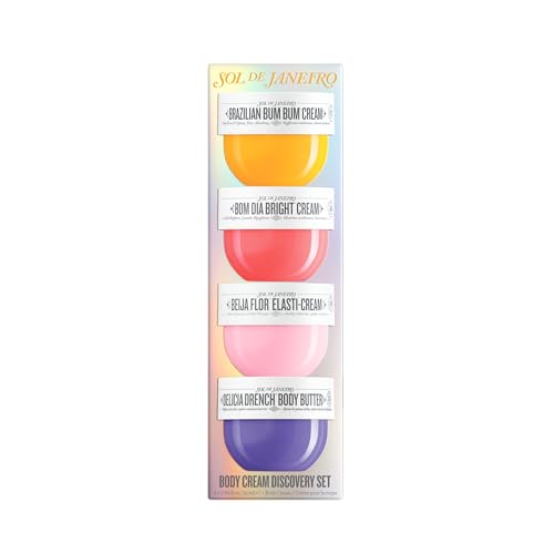 Sol de Janeiro Body Boldly Body Cream Discovery Set | Trial Size Body Creams | Gift Set | Set of 4 - 25mL | Bum Bum, Bom Dia, Beija Flor, Delicia Drench | Amazon Exclusive - Image 3