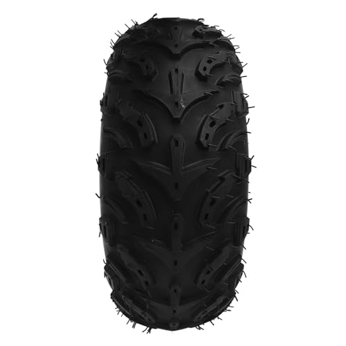 Tbest 14x5,00 Pneumatici ATV 6 Pollici con Cerchio in Lega di ferro Nero 3 Fori 6pr in Gomma Puntura Prova per Go Kart Off Road Vehicle Carre