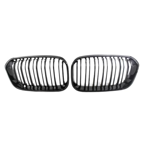 Grille avant pare chocs pour F20 F21 Série 1 calandre double ligne noir brillant
