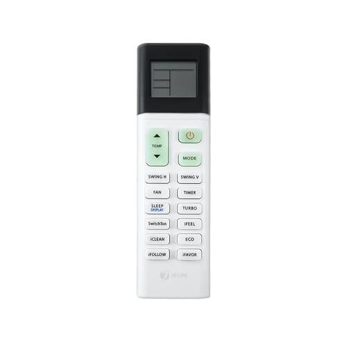 Image of 7SEVEN Compatible of Kelvinator Inverter Ac Remote Original Model 254 Suitable for Split Air Conditioner Ensure Each Key Function Match and Genuine Remotes Replicate Exactly for Better Performance