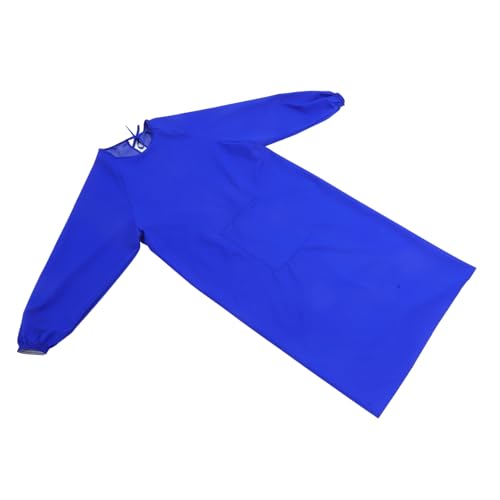 HYTROVE Unisex Long Sleeve Waterproof Kitchen Apron for Cooking and Dishwashing, Oil Resistant Chef Smock Sleeves, Sturdy Work Apron for Men and Women