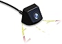 Sodcay Pack-1 Car Backup Camera, HD 720P Night Vision Navigation Camera, Waterproof Wide Angle Cameras, Car Fisheye Rear View Camera, Universal for Cars Pickup Trucks SUVs RVs Vans (Black)