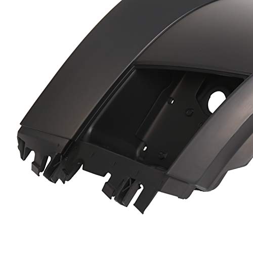 Kuafu Bumper Center Cover & Bumper Center Cover Trim & Side Bumper Extension Corner Pair W/Fog Light Hole Compatible With 04-17 Volvo Vnl Truck Series 300 430 630 670 730 780 #TOP7