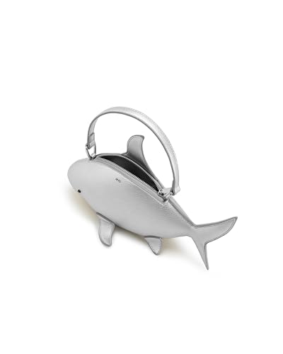 Image of JW PEI Women's Nerys Faux Suede Shark Look Top Handle Bag