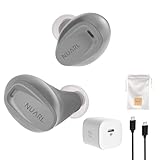 【公式】【VGP 2025金賞】NUARL N6 Lite 完全 ワイヤレスイヤホン ノイズキャンセリング マルチポイント 最大32時間再生 Bluetooth 低遅延 IPX4防水 ゲーミングモード 外音取り込み マイク付き (グレー,急速充電器+ケーブルセット)