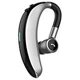 V7 1Pc Sweatproof Ergonomic Wireless Bluetooth 5.0 Stereo Earphone Headphone - Grey