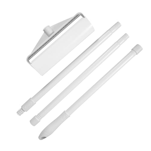 TOKIDNY Rouleau Anti-Peluches Réutilisable 3 Sections Manche Allongé 19 CM Rouleau Adhésif pour Poils D’Animaux Nettoyage Meubles Vêtements et Sols Accessoire Toilettage Pratique pour