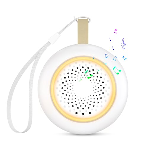 LOFICOPER Sound Machine White Noise Machine, Portable White Noise Machine with 30 Soothing Sounds, 3 Night Light Levels, Volume Adjustment, Timer, 30H Playtime, Rechargeable Sleep Aid Sound Machine