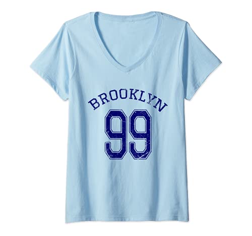 Femme Brooklyn 99 | Vintage T-Shirt avec Col en V Cover