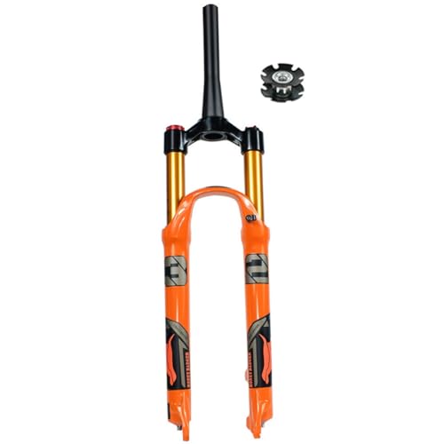 Fourche avant vélo XC avec suspension 100mm et verrouillage pour frein à disque