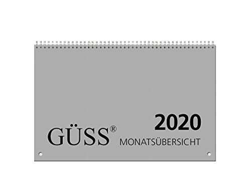 Preisvergleich Produktbild GÜSS-Monatsübersicht DIN A4 - Wire-O