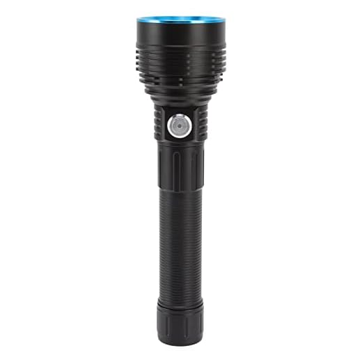 LED Flashlight - 10000LM High Lumens, Super Bright, Powerful LED Flashlight with 4 Lighting Modes & Overheat Protection Function & IPX65 Waterproof, for Outdoor Adventure Emergency