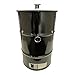 LavaLock DIY 30 Gallon Premium UDS Smoker Kit COMPLETE with DRUM, Charcoal Basket, Cooking Grate, Intake, Smoke Stack, Thermometer, Lid Handle UDS KIT