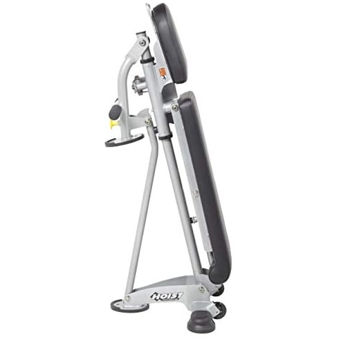 HOIST Fitness Weight Bench, 7-Position Adjustable Multi-Position Full-Body Strength Training Bench for Flat, Incline & Decline Workouts with Fast, Space-Saving Folding Cover