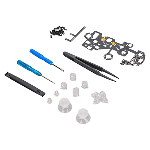 Lumière de clé LED, 19 Modes de Changement de lumière Bricolage 8 Couleurs Clignotantes PCBA lumière de clé LED Cover