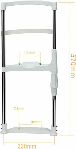 Support de mentonnière relevable avec ajustement fluide pour vision