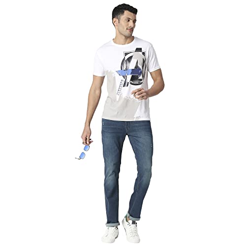 Image of Pepe Jeans Men's Mid Rise Regular Fit Jeans