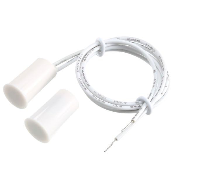 RC36A 10mm Dia Wired Door/Window Sensor Magnetic Switch Home Alarm System Pack of - (1)