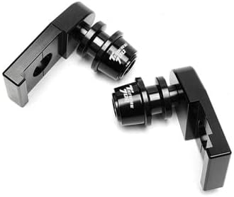 QQLADY Z Chain Adjustment Block Frame Swingarm Spools Sliders for Yamaha TENERE 700 Tenere700 XTZ 700 XTZ700 2019-2021 X (Color  Black)