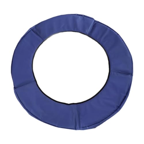 Folpus Cubierta de Borde de Almohadilla de trampolín, Cubierta de Resorte Envolvente portátil, Protector Envolvente, Tela Oxford, Estera de algodón, 48 Inch