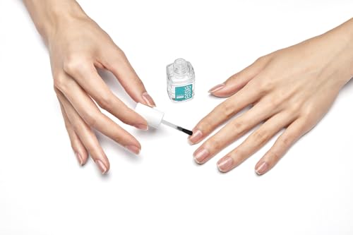 Image of essie Nail Care, 8-Free Vegan, Smooth-E Base Coat, smoothing sleek finish nail polish, 0.46 fl oz