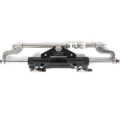 DSUIUWER Dual Pump Hydraulic Steering System Compatible with 300HP Outboard with T-Connector and Tubes ZA0350