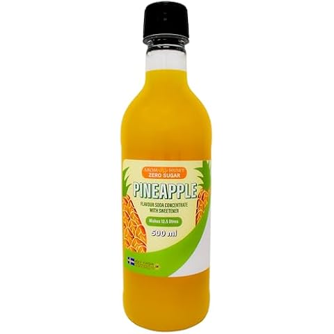 Aromhuset Zero Pineapple Soda Syrup Concentrate Cover