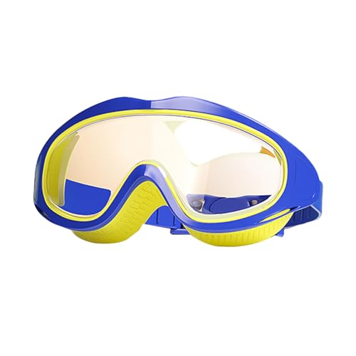 YROHGKPN Gafas de natación para niños con rana de natación resistente para niños y niñas