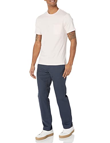 Image of Amazon Essentials Men's Short-Sleeve Crewneck Pocket T-Shirts, Pack of 2