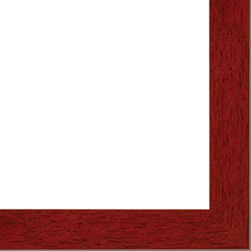 CountryArtHouse Picture Frame Moulding (Wood) 100ft Bundle - Traditional Cherry Finish - 0.8125