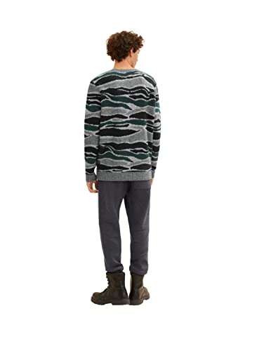 Pull en tricot Tom Tailor Denim look bureau décontracté week-end homme - 4