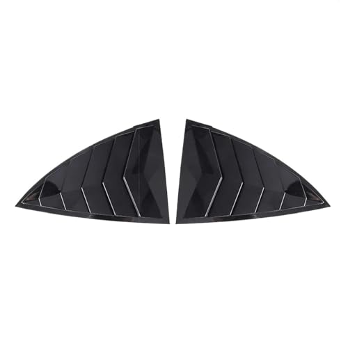 Persienne de lunette arrière Tesla Model Y 2022 garniture de ventilation ABS noir