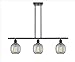 Innovations 516-3I-BK-G104 3 Island Light, Matte Black
