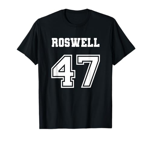 Bild: Trikot-Style Roswell 1947 47 UFO Crash Alien New Mexico T-Shirt f�r 17,99 EUR bei amazon.de
