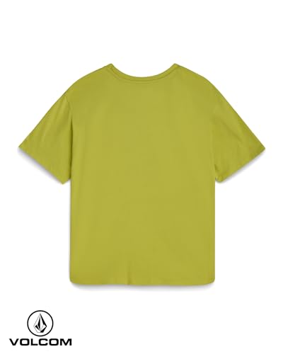 Image of Volcom Girls Shirts - Casual Crewneck Short Sleeve Graphic Tee Trendy Tops - Breathable Girls Summer Clothes