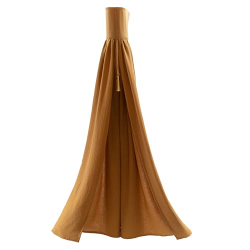 Ciel de lit caramel Domiva Boubou grand voile de berceau 270x150cm