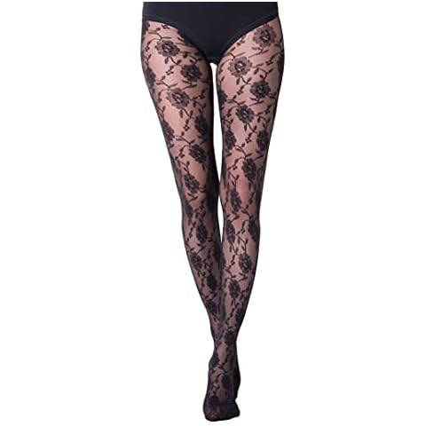 Collants Gi&Gi 40 deniers fleurs Cover