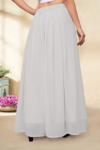 Image of Georgette Bonanza Soft Flared Palazzo (MID Waist)