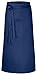 Produktbild DESERMO Premium Vorbinder 100cm x 100cm (L X B) - Hochwertige Profi-Schürze für Frau und Mann - Innovative Mischung aus Baumwolle und Polyester - 220g/m² (Marineblau)