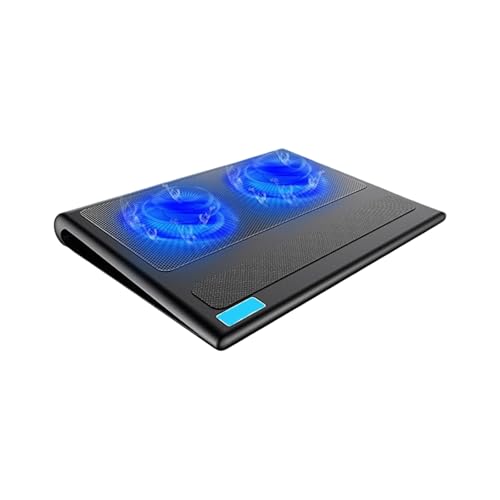 Base de enfriamiento con doble ventilador para portátiles 12-16" miniatura 3