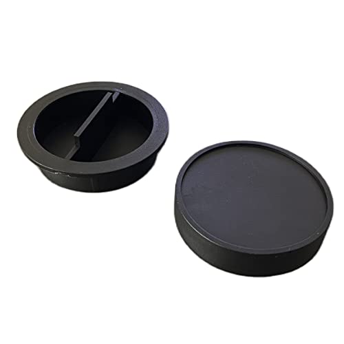 Juego de tapas para lentes oculares telescopio 2" contra pérdidas y suciedad con 5 uds