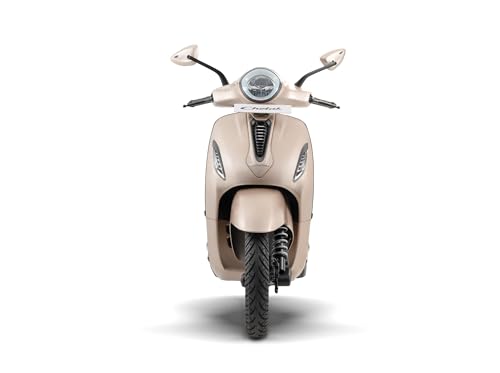 Image of Chetak C3501 by Bajaj Auto High Speed Electric Scooter with charger - Hazelnut - Ex-Showroom