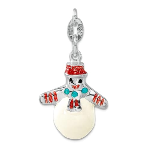 Collier bonhomme de neige argent 925 hypoallergénique, fini les bijoux ternes