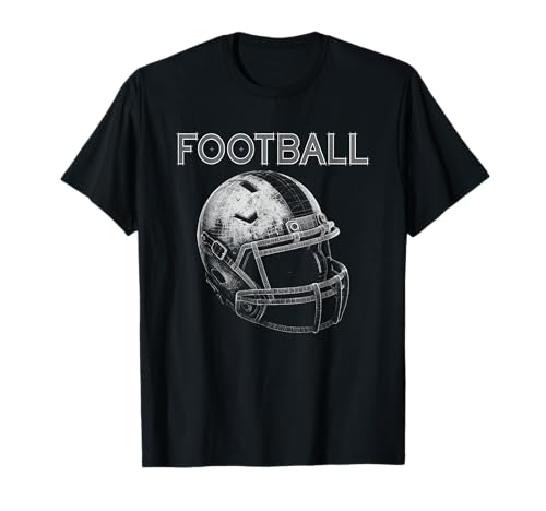 Casco de fútbol americano 3D - Vintage Football Lover Camiseta