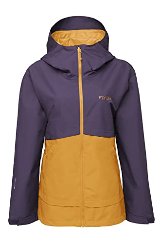 Flylow Veronica - Giacca da sci e snowboard da donna, impermeabile, traspirante, Bacca/Giove, X-Small