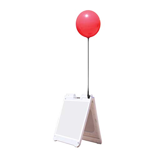 Balloon Bobber - A-Frame Reusable Weatherproof Seamed Balloon Kit - Helium Free Plastic Outdoor Balloons