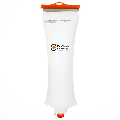Image of Vecto Water Collection and Filtration Bag (2L, 3L) - 28mm Neck Compatible with Popular Filters - Wide Opening for Easy Water Collection - Lightweight, Compact, Durable Tethered Cap and Slider